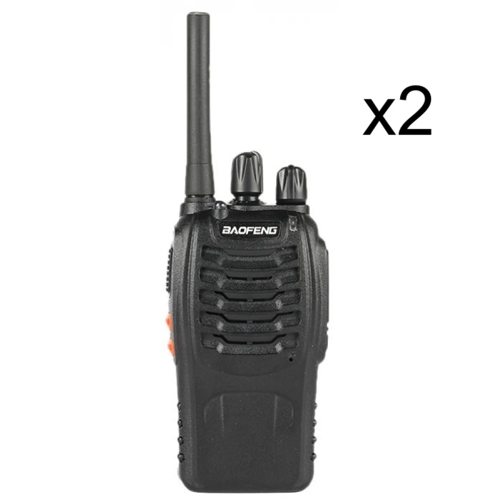 2 x Baofeng BF-88E PMR446 Walkie Talkie - Clear, reliable communication