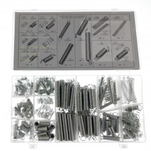 200-Piece Assorted Extension and Compression Springs in Different Sizes