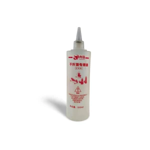 TSX TOOL Special hydraulic jack oil for bottle and trolley jacks with dosing cap 500ML
