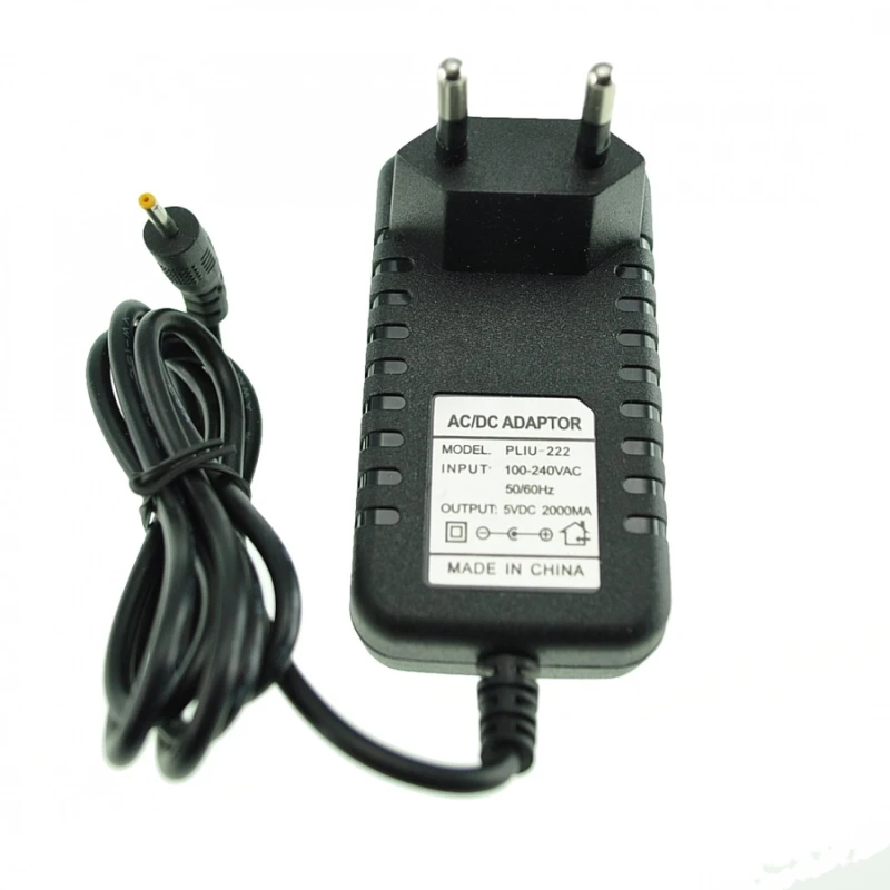 5V 2A power adapter for tablet with 2.5mm connector, Android compatible