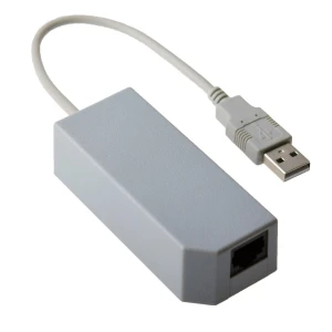 Nintendo Wii USB 2.0 Network Adapter for a fast, stable wired connection