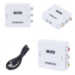 HDMI to RCA Adapter - HDMI to AV Signal Converter NTSC/PAL Satkit