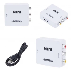 HDMI to RCA Adapter - HDMI to AV Signal Converter NTSC/PAL Satkit