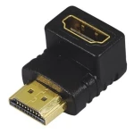 HDMI Male to HDMI Female 90° Adapter for compact connections