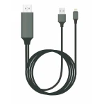Lightning to HDMI Adapter for iPhone - iOS Compatible Apple HDTV Cable