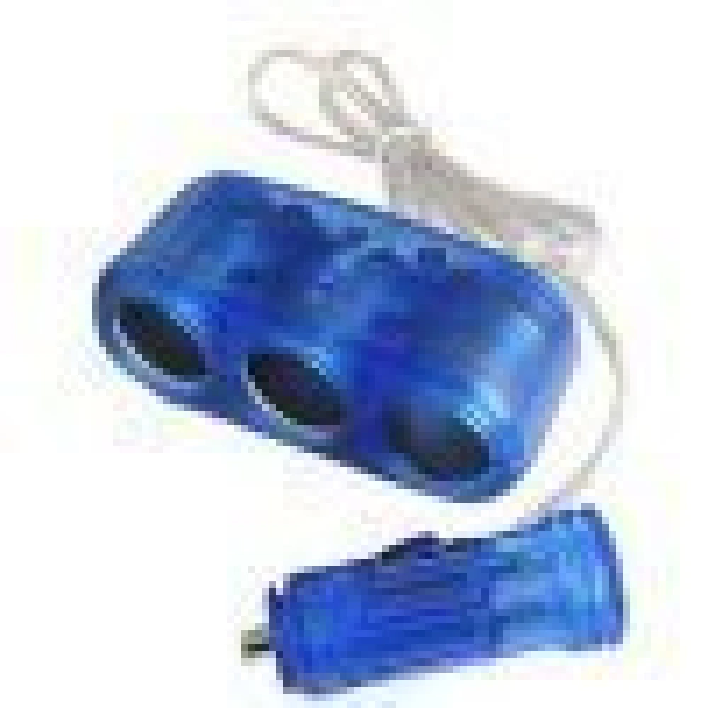 Triple Car Cigarette Lighter Adapter - 3 in 1 Blue Splitter
