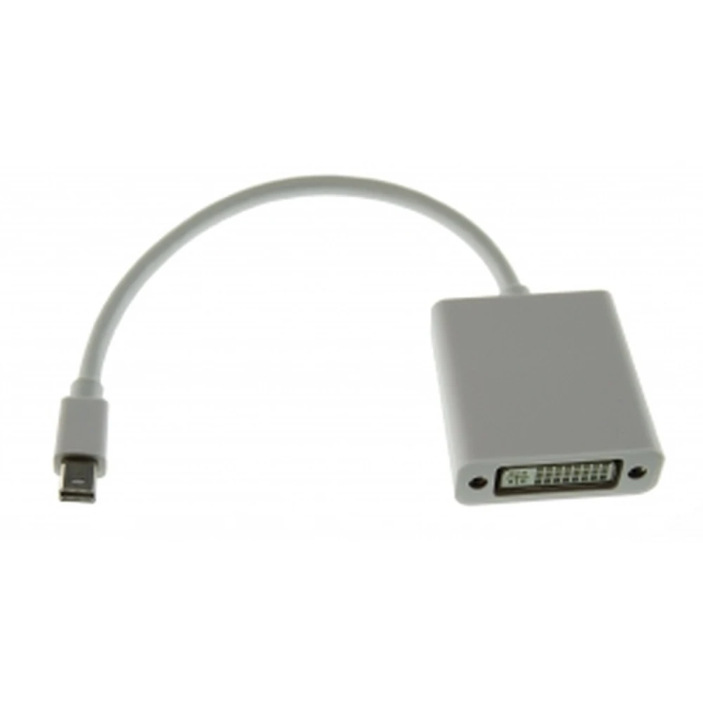 Mini DisplayPort to DVI Adapter for connecting Mac and PC to external monitors