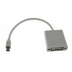 Mini DisplayPort to DVI Adapter for connecting Mac and PC to external monitors