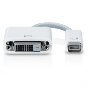 Mini DVI to DVI Adapter for connecting monitors and projectors on Mac and PC