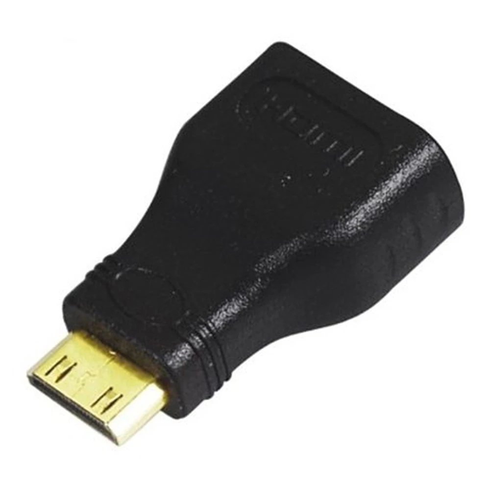 Mini HDMI Male to HDMI Female Adapter for video and audio connection