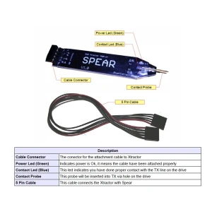 Spear Adapter for 360 Xtractor: Extract Liteon Keys Solderless