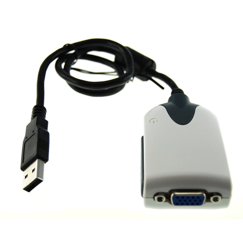 USB VGA Adapter for Additional Monitor Compatible with Windows and Linux