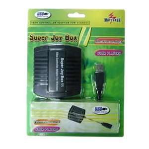 Super Joybox 11 Xbox to PC adapter compatible with Windows 98 to 8