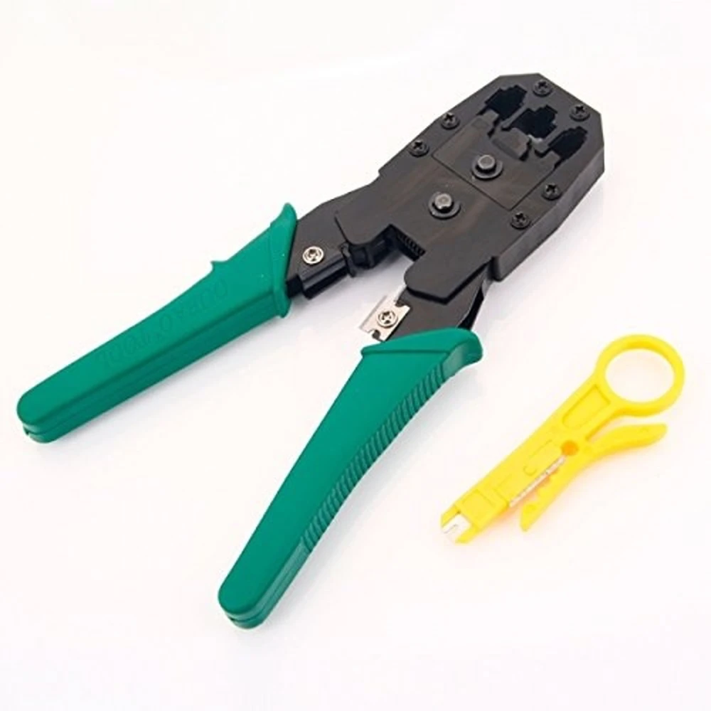 WJ-315 multifunction crimping tool for 4P 6P 8P connectors green