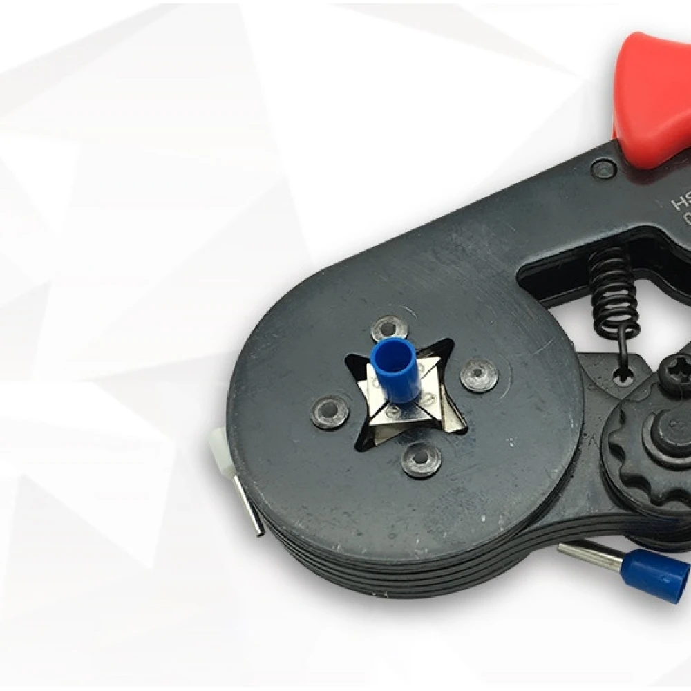 Crimping Pliers with Terminals 0.25-10 mm² - 1200-Piece Kit