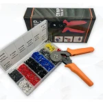 Crimping Pliers with Terminals 0.25-10 mm² - 1200-Piece Kit