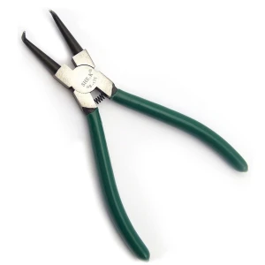 High-precision, durable 125mm curved circlip pliers