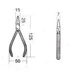 Mlink electronics pliers for cutting and precision in electronics