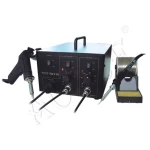 Aoyue 701A+ soldering station with soldering iron and desoldering gun for PCB repair