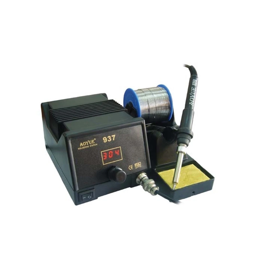 Aoyue 937 professional soldering station with microprocessor digital control