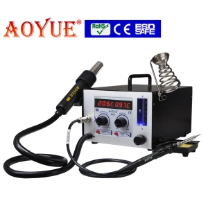 Aoyue i806 high-precision soldering station with hot air gun