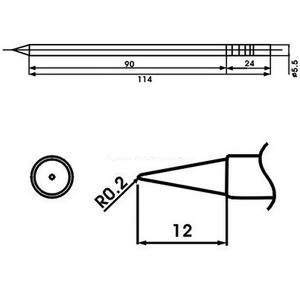 Aoyue LF-LB Soldering Iron Tip with Built-in Heater for Soldering Station