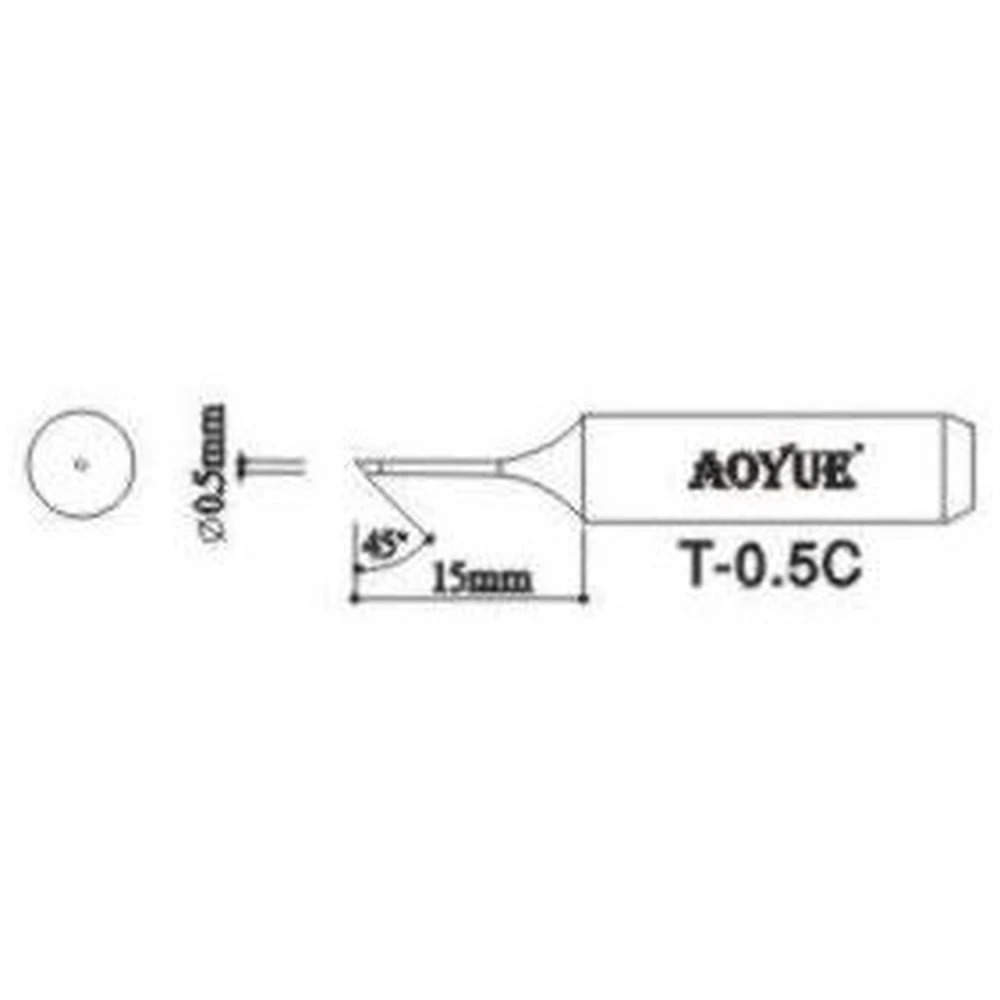 Aoyue T0,5c Soldering Iron Tip Replacement for Aoyue Stations