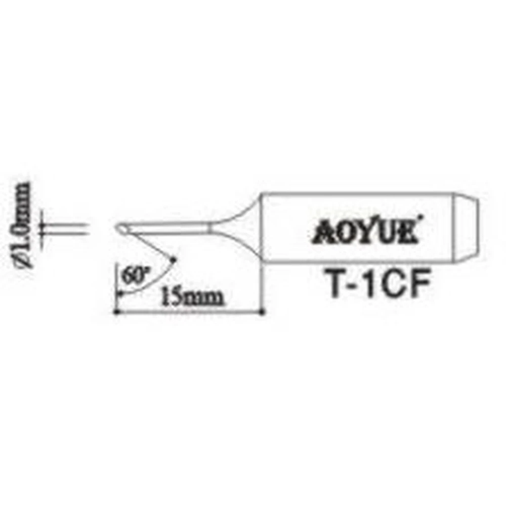 Aoyue T1cf Soldering Iron Tip Replacement for Soldering Stations