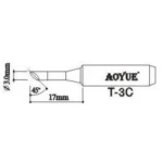 Aoyue T3c Soldering Iron Tip Replacement for Soldering Stations