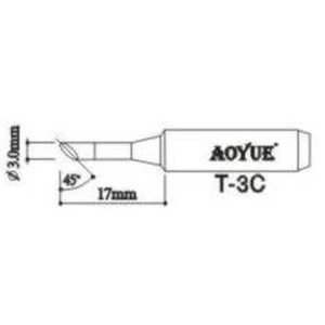 Aoyue T3c Soldering Iron Tip Replacement for Soldering Stations