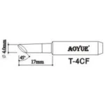 Aoyue T4cf compatible, durable soldering iron tip replacement