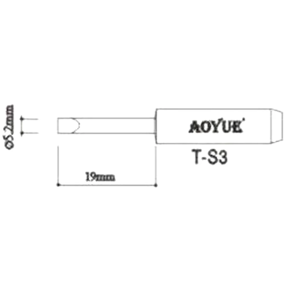 Aoyue TS3 soldering iron tip replacement for soldering stations