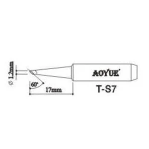 Aoyue Ts7 soldering iron tip replacement, compatible and durable