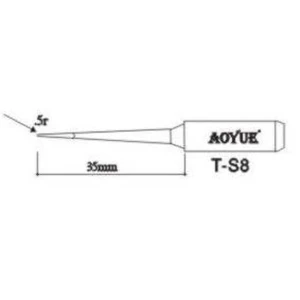 Aoyue TS8 soldering iron tip replacement for soldering stations