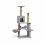 125 cm Cat Tree with Hammock, Cave and Sisal Posts