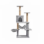 125 cm Cat Tree with Hammock, Cave and Sisal Posts