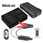 8000mAh Car Jump Starter S301 compact and safe with SOS LED torch