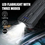 8000mAh Car Jump Starter S301 compact and safe with SOS LED torch