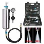 AUTOOL C100 Petrol Fuel Injector Cleaner with Adapters for Car