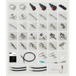 AUTOOL C100 Petrol Fuel Injector Cleaner with Adapters for Car
