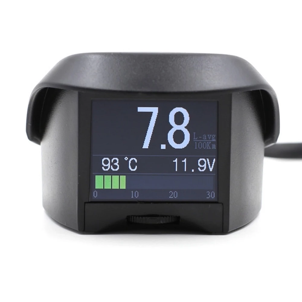 Detalle del puerto OBD-II con Autool X50 conectado