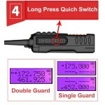 Baofeng UV9R Plus long-range walkie talkie with 160 VHF/UHF channels