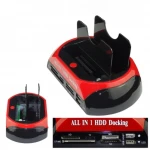 Dual HDD Docking Station for HDD IDE/SATA 2.5