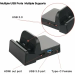 Portable Dock for Nintendo Switch - Compact HDMI USB Mini Dock
