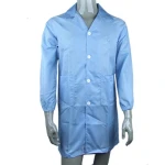 Antistatic laboratory coat size L for protection in sensitive environments