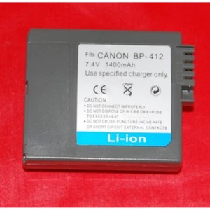 Compatible Canon BP-412 Battery for Camcorders and Digital Cameras