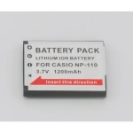 Casio CNP110 NP-110 Compatible Battery for Digital Cameras