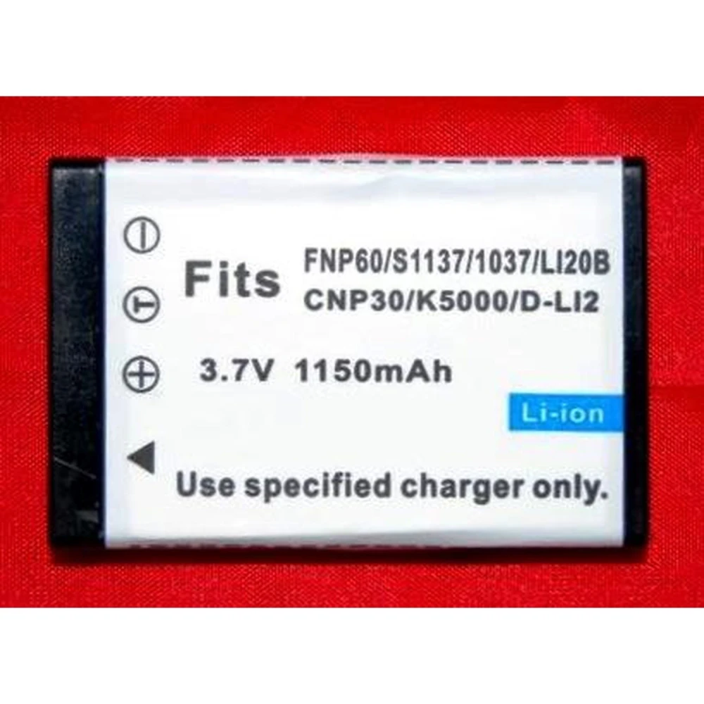 Compatible Casio NP-30 Battery - Li-Ion 3.6V 1150mAh for Cameras