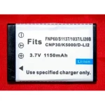 Compatible Casio NP-30 Battery - Li-Ion 3.6V 1150mAh for Cameras