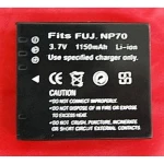 Compatible Fuji NP-70 Battery for Digital Cameras and Camcorders
